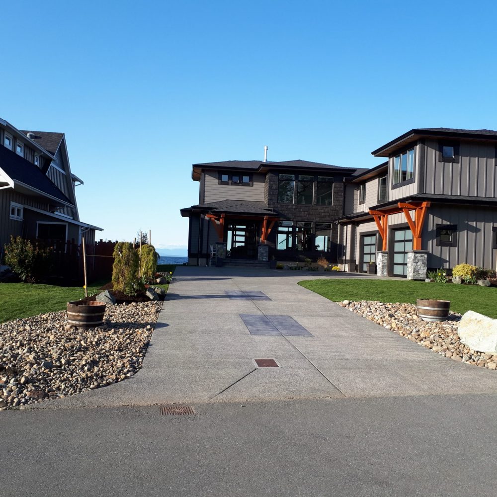 Commercial grounds maintenance by Island Green Services — Campbell River